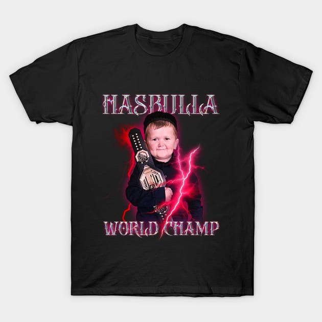 Hasbulla WORLD CHAMPION T-Shirt by bmron